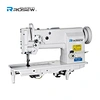 ROSEW GC4400 مركب تغذية مسطحة إبرة واحدة الثقيلة lockstitch آلة الخياطة